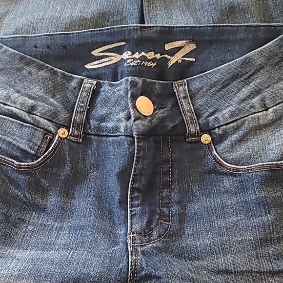 Seven 7 skinny tummyless 👖 jeans - Picture 2 of 10